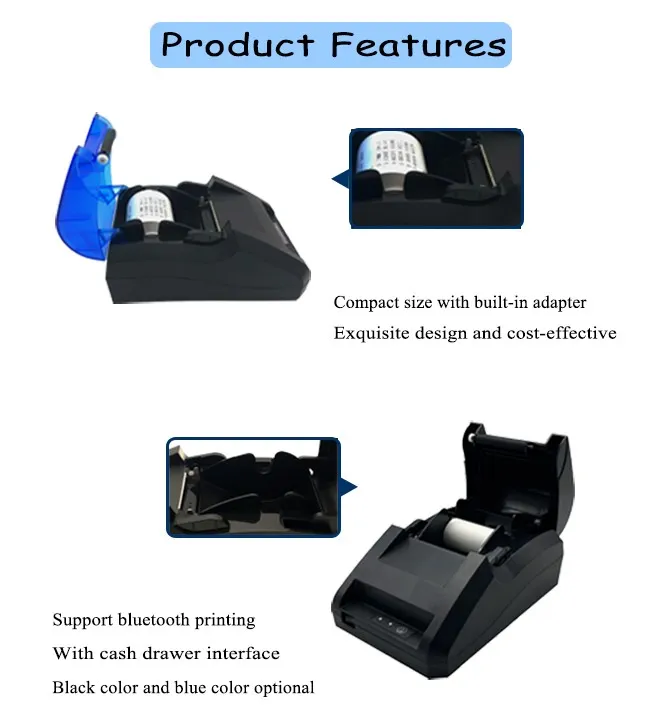 2-58mm receipt printer